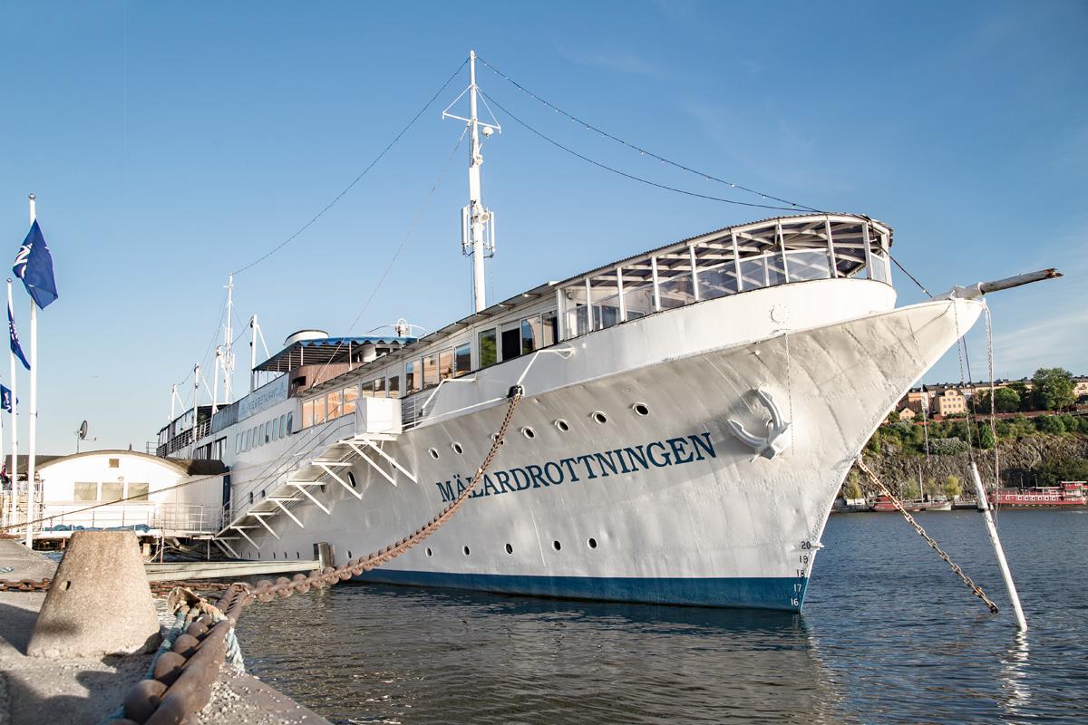 Maelardrottningen Yacht Hotel Estocolmo Exterior foto