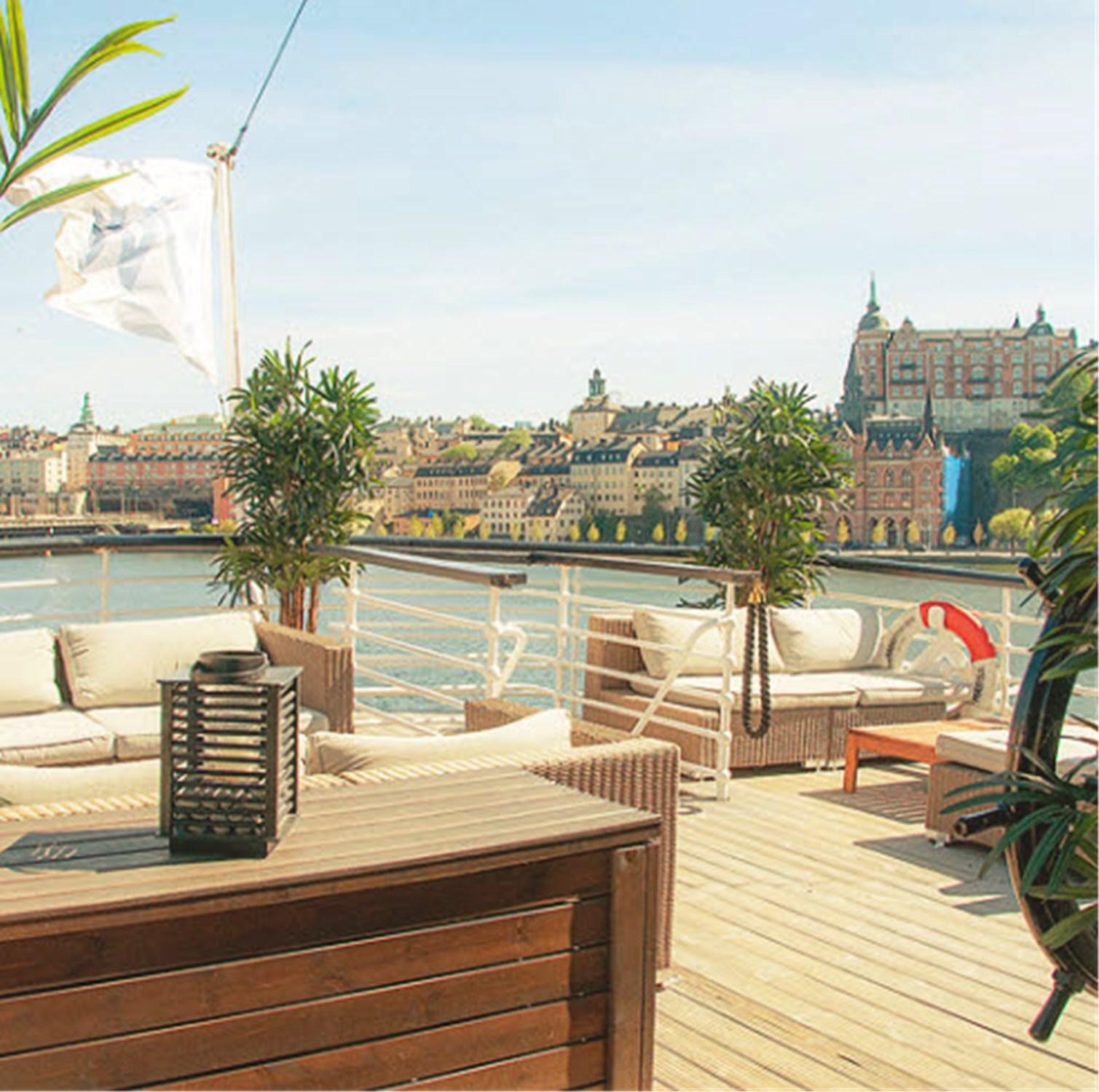 Maelardrottningen Yacht Hotel Estocolmo Exterior foto